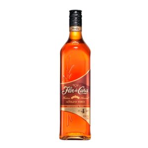 RON FLOR DE CAÑA 4 AÑOS añejo oro 750ML