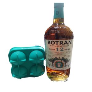 Ron Botran 12 años 750ml + molde de hielo esférico