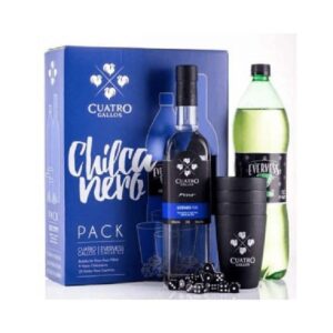 Pack 4 Gallo quebranta 700ml + ginger ale + cachito